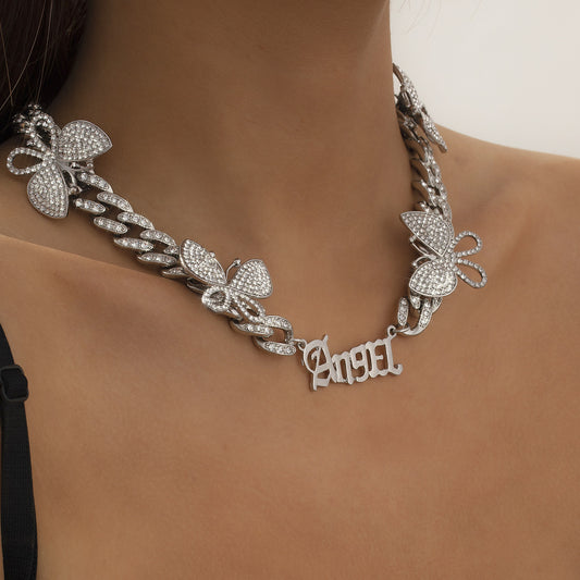 Cuban Angel Buckle Necklace