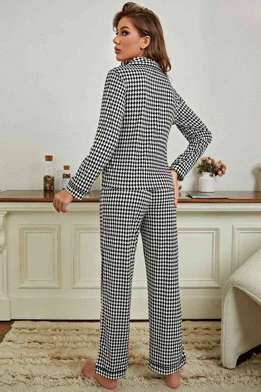 Checkered Loungewear Set